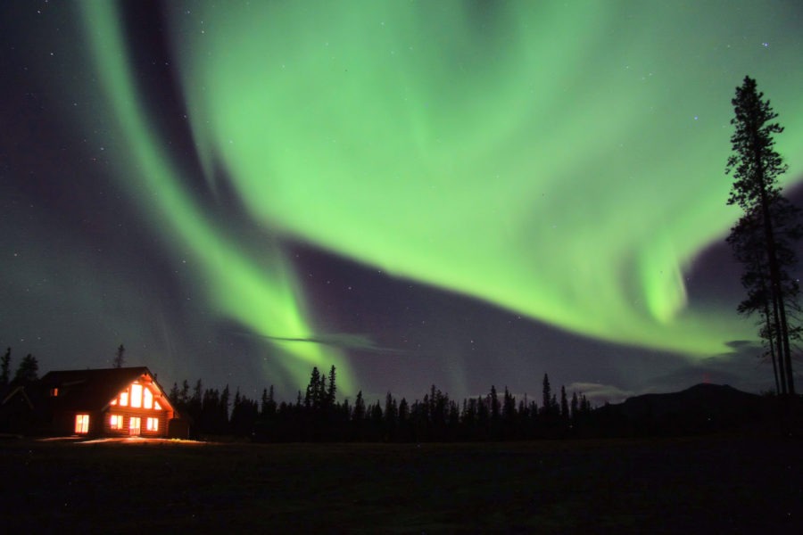 hoteis, ver aurora boreal, iglu