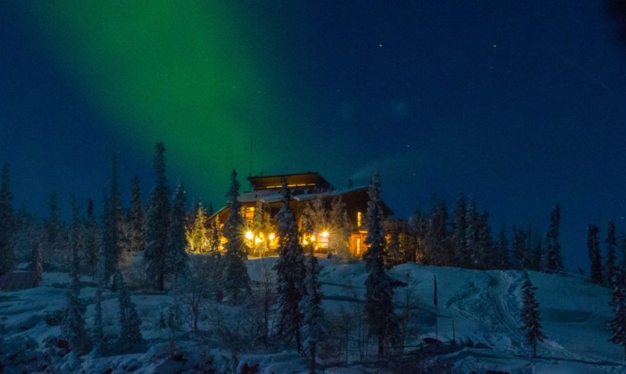 hoteis, ver aurora boreal, iglu