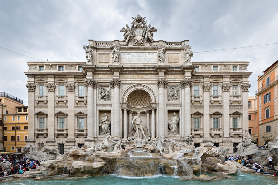 o que fazer em roma, pontos turísticos de roma, fontana di trevi