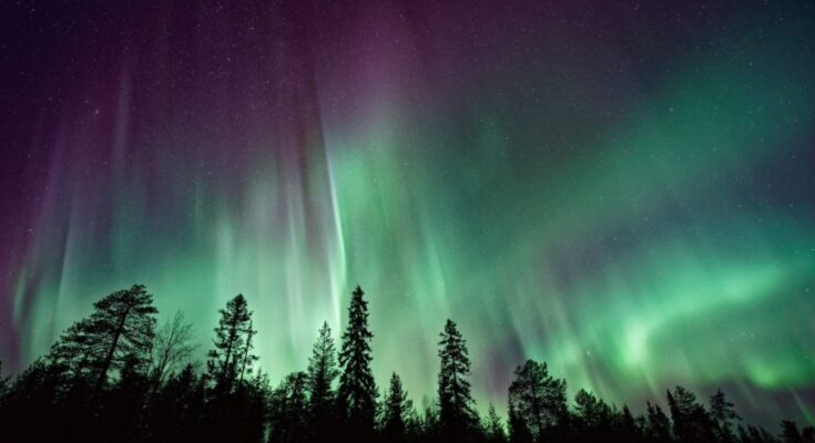 aurora boreal no brasil