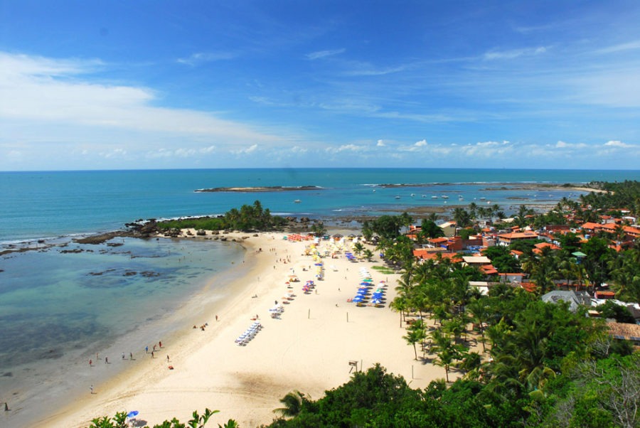 caribe brasileiro, praias do brasil caribe