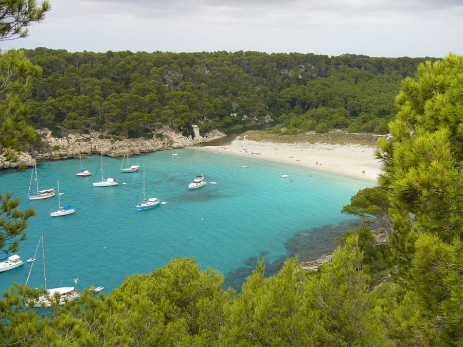 cala trebaluger menorca