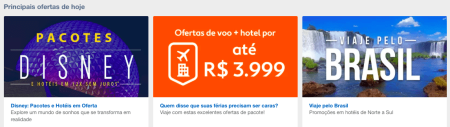 pacotes de viagem expedia