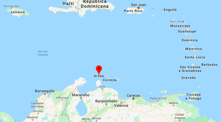 onde fica aruba
