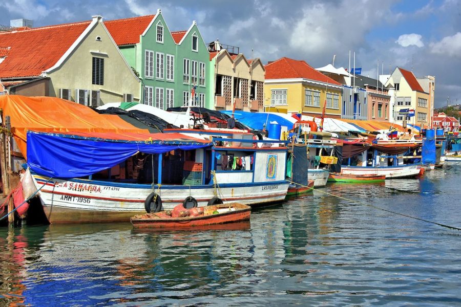 mercado flutuante curaçao