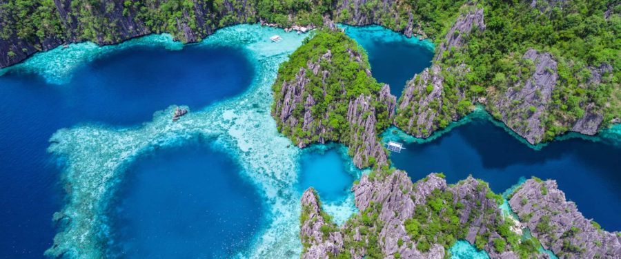 twin lagoons coron filipinas