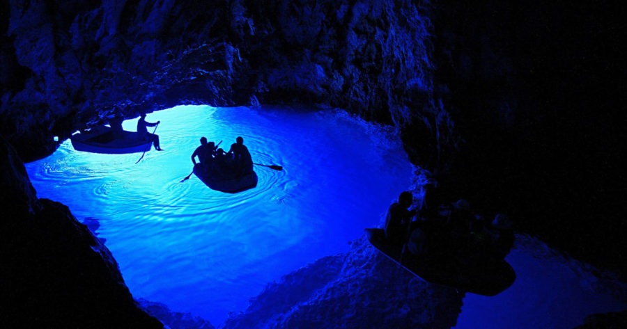 caverna azul croácia