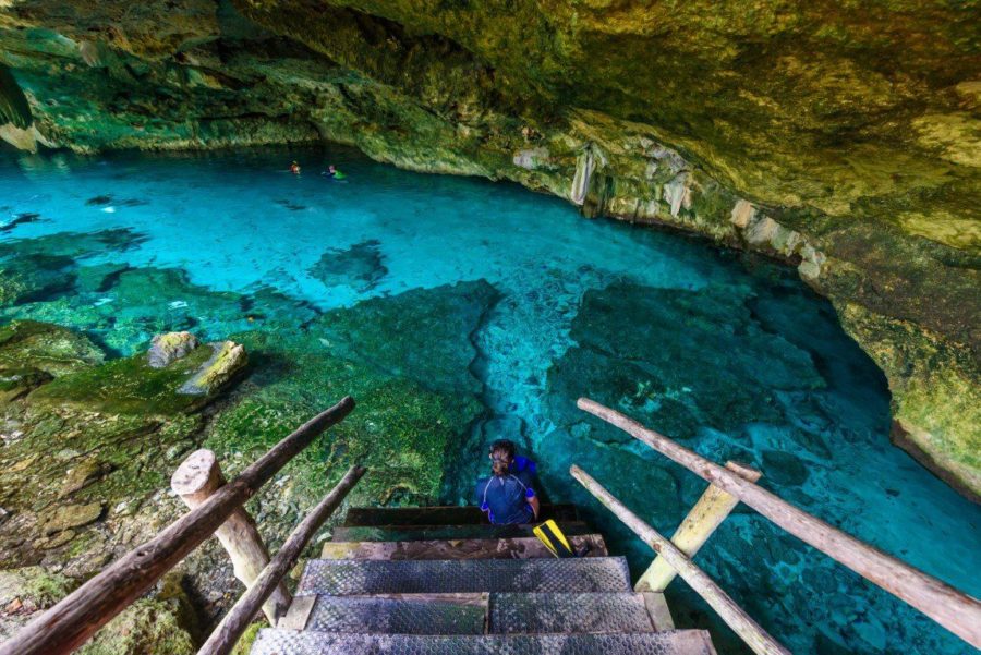 cenote no méxico