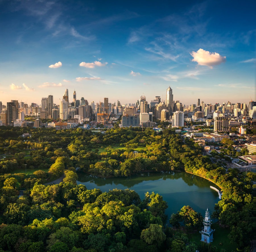 lumpini parque bangkok tailândia